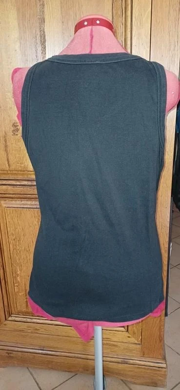 Débardeur negro talla 4 equivalente a 42 marca Clara Vitti – photo 3